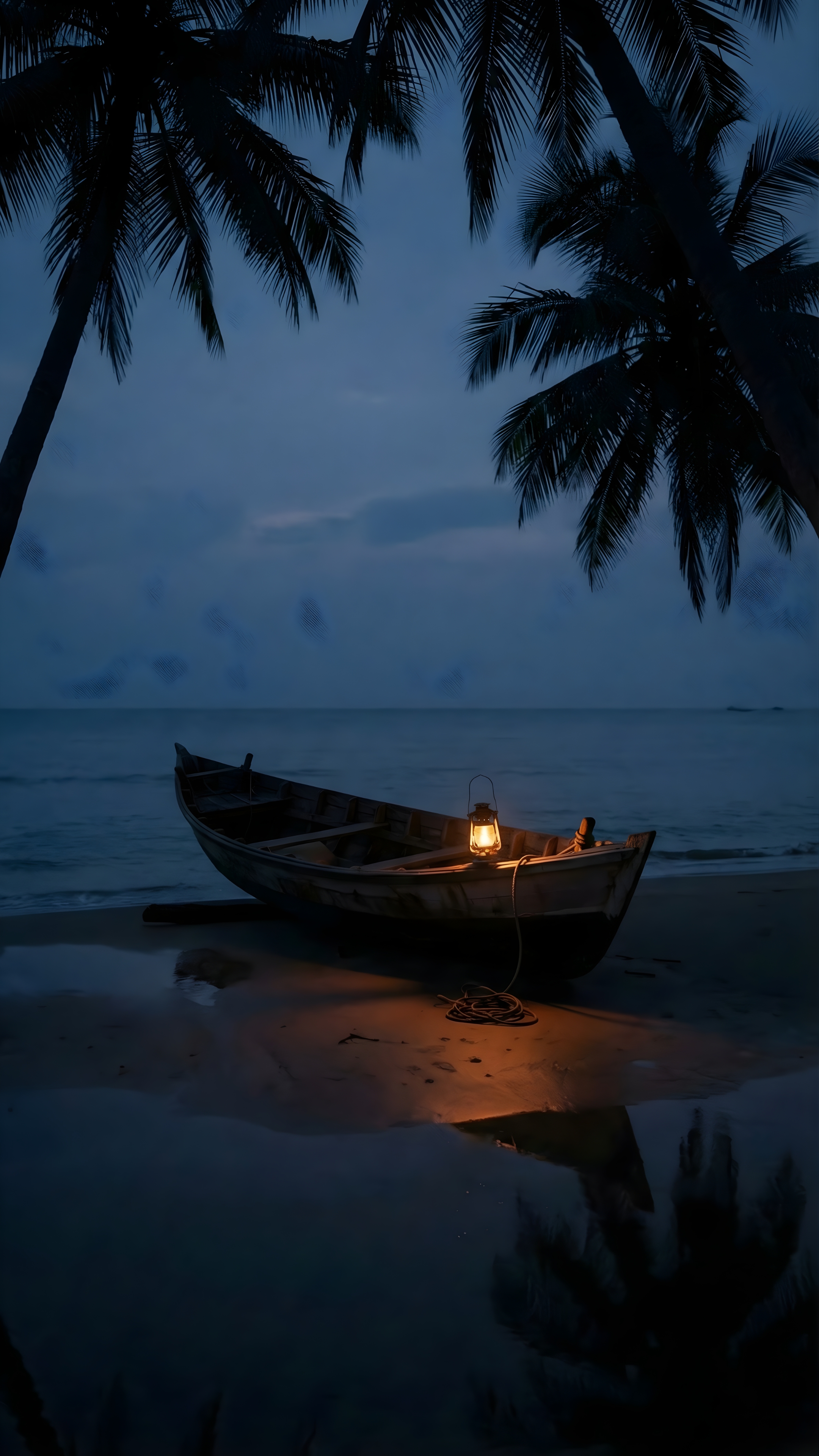 Palm Harbor Lantern phone wallpaper 9:16