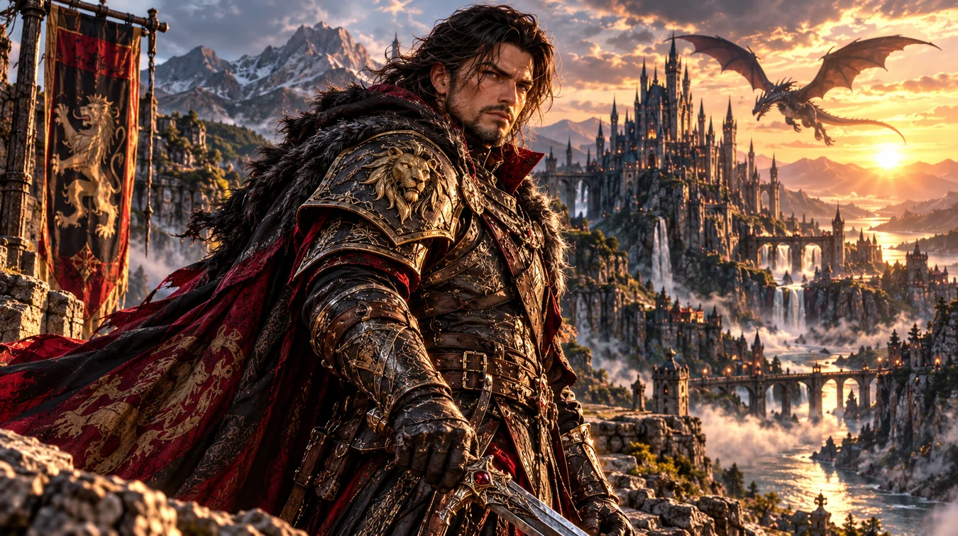 The Argent Crown — Ortshire fantasy artwork