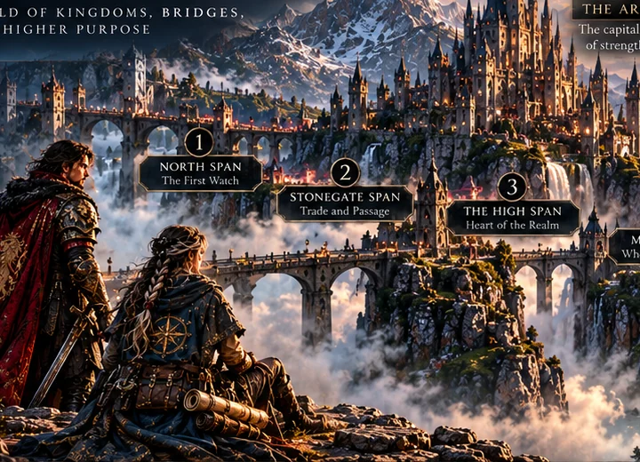 The North Span — Ortshire fantasy artwork
